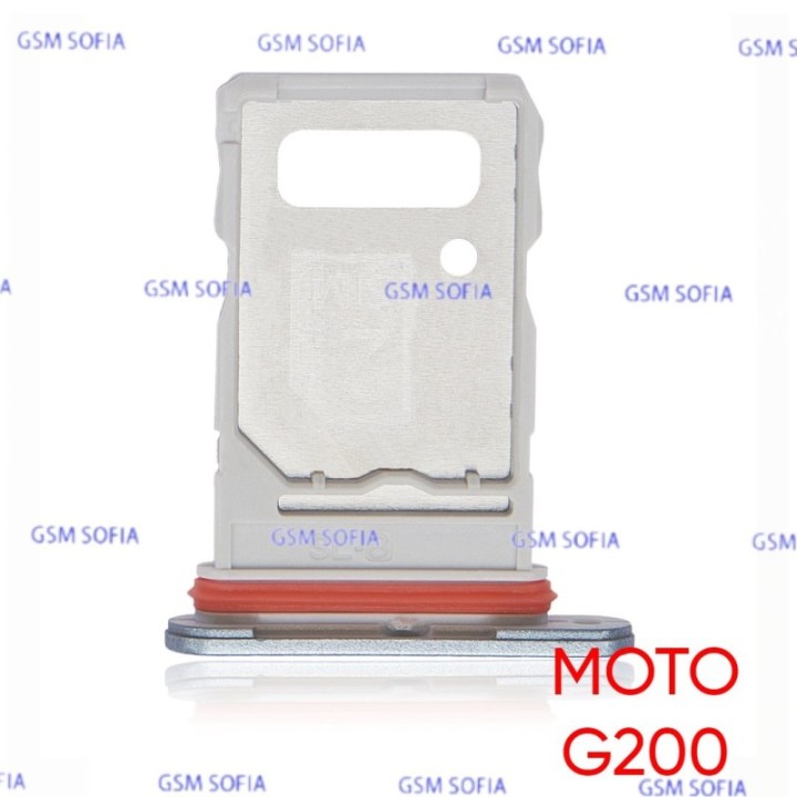 Bandeja Sim Para Motorola G200 / Moto G200 - Plata