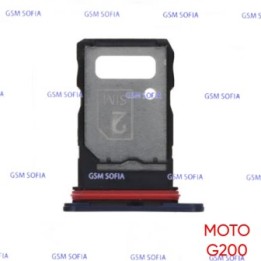 Bandeja Sim Para Motorola G200 / Moto G200 - Negro