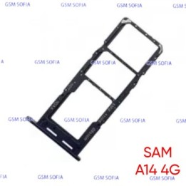 Bandeja SIM Y SD para Samsung Galaxy A14 4G / A145F – Negro