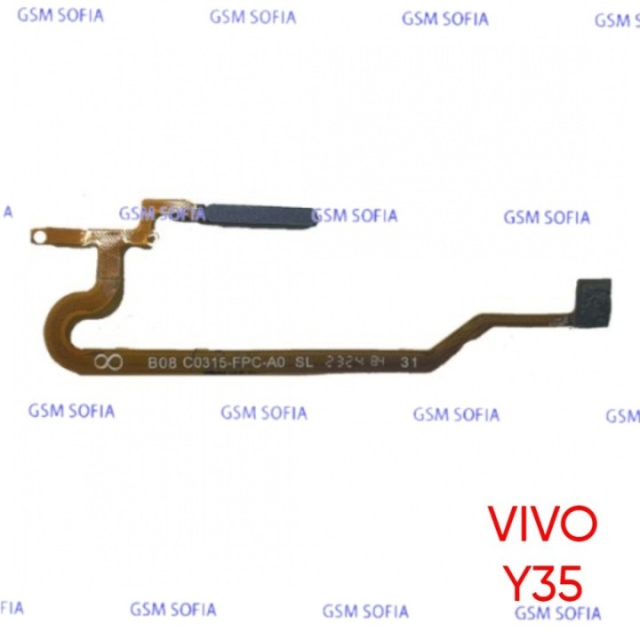 Flex huella Para Vivo Y35 - Negro