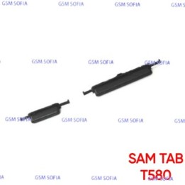 Botones Exteriores Para Samsung Tab A6 T580 - Negro