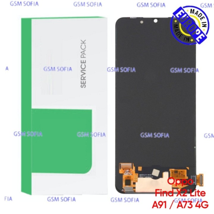 SERVIPACK EUROPE Pantalla Completa ORI sin marco para OPPO FIND X2 LITE / OPPO A91 / OPPO F17 / RENO 3
