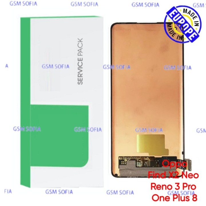SERVIPACK EUROPE Pantalla Completa ORI sin marco para OnePLUS 8 / Reno 3 Pro / Find x2 Neo / Reno 4 Pro