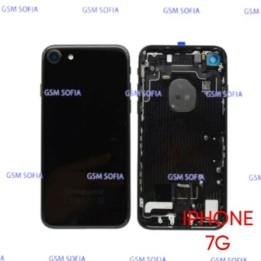 Chasis / Tapa Trasera Para CON Flex IPHONE 7G / IPHONE 7 - Negro