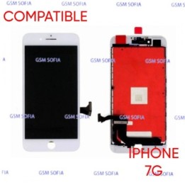 PANTLLA COMPLETA COMPATIBLE PARA IPHONE 7G / IPHONE 7 - BLANCO