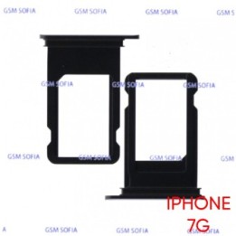 Bandeja Sim Para Iphone 7 Plus / IPhone 7G / IPhone 7 - Negro