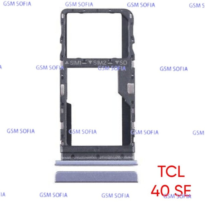 Bandeja sim  Para TCL 40 Se / T610 - Azul / Lila