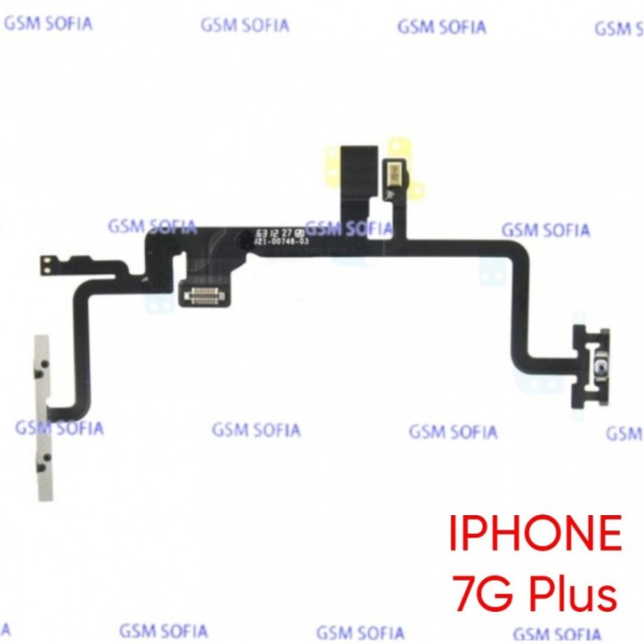 Flex Power Boton Encendido+Volumen+Silencio Y Flash Para IPhone 7G Plus / IPhone 7 Plus