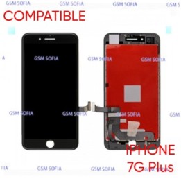 Pantalla Completa Compatible Para IPhone 7 Plus - Negro