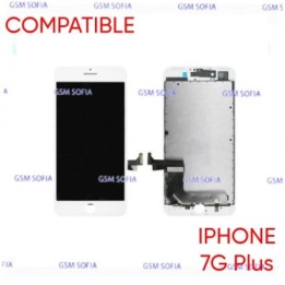 Pantalla Completa Compatible Para IPhone 7 Plus - Blanco