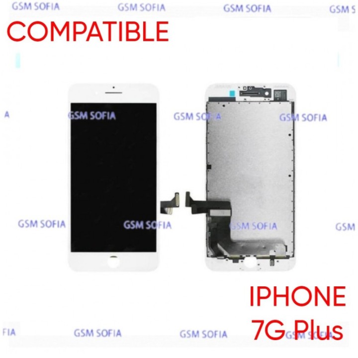 Pantalla Completa Compatible Para IPhone 7 Plus - Blanco