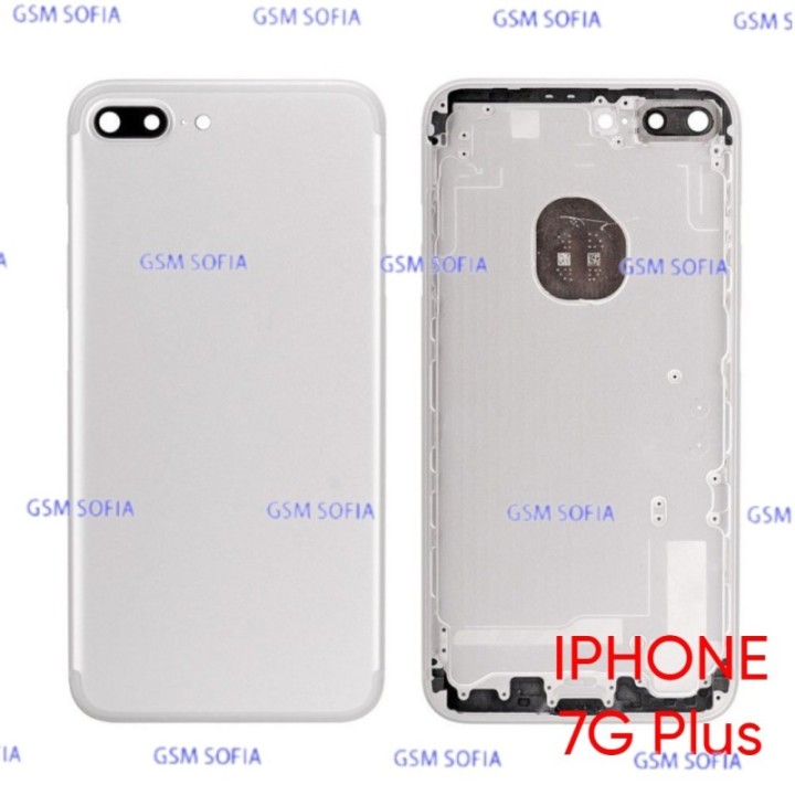 Tapa Trasera / Chasis sin Pieza Para iPhone 7 Plus - Plata