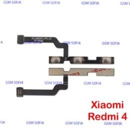 Flex Power Boton Encendido+Volumen Para Redmi 4