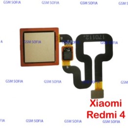 Flex Lector De Huella Para Redmi 4 / Redmi 4 Pro - Oro