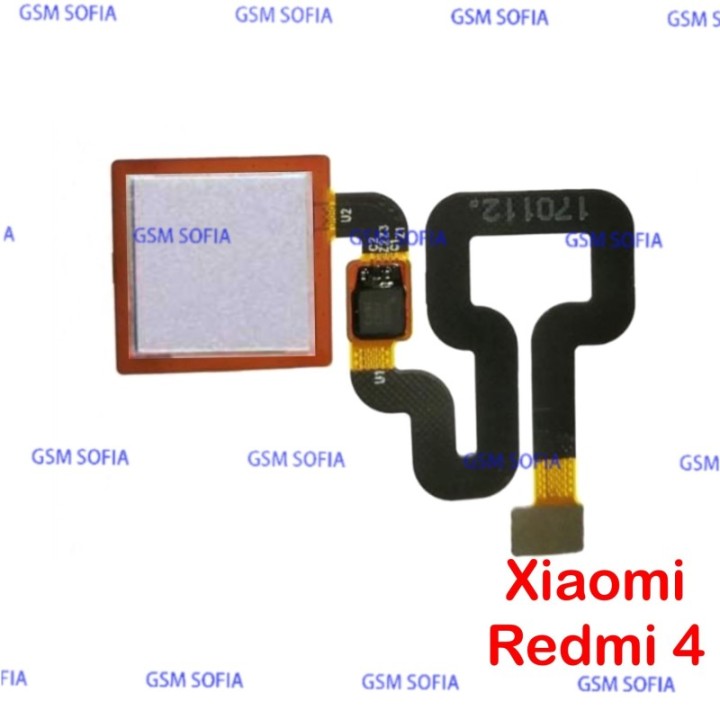 Flex Lector De Huella Para Redmi 4 / Redmi 4 Pro - Plata