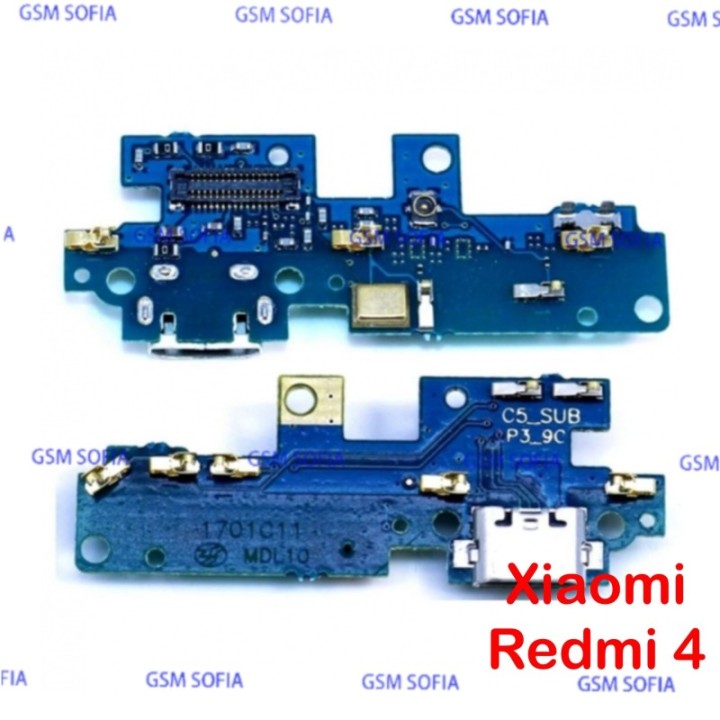Placa Carga Con Conector De Carga Para Redmi 4