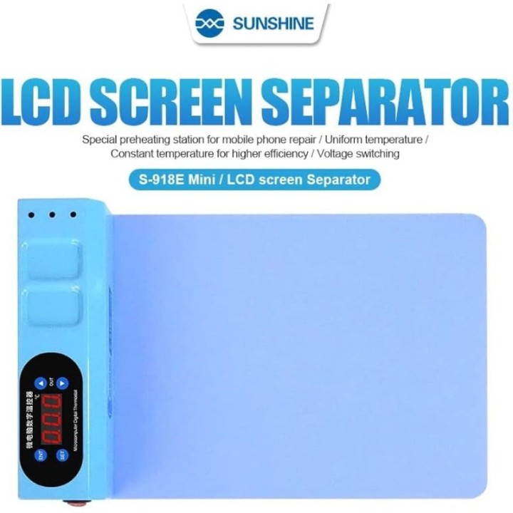 SUNSHINE S-918E MINI separador de pantalla LCD para reparación de teléfonos