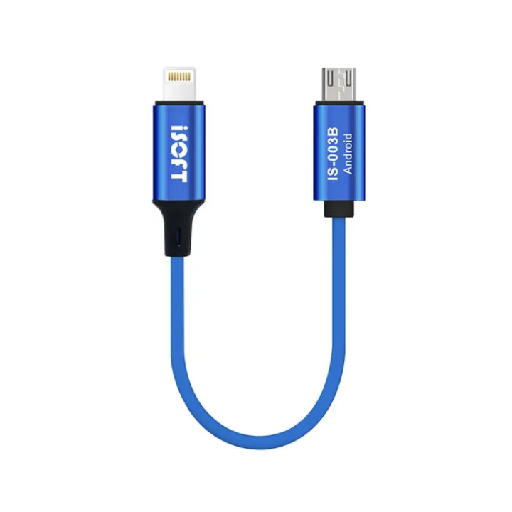 IS-003B Cable línea de transmisión de datos iPhone a Micro