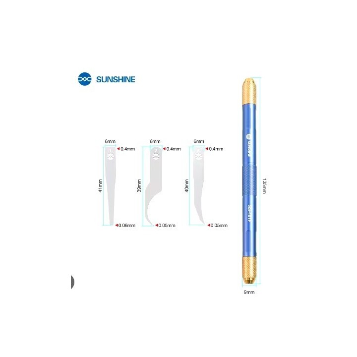 SUNSHINE SS-101F  Juego de cuchillas de reparación separar la placa matriz de puntos