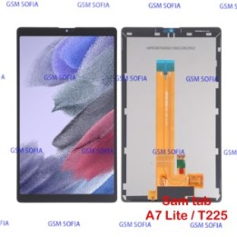 Pantalla completa ori reparado sin marco para Samsung galaxy tab A7 lite (LTE) / T225 - Negro