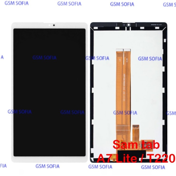 Pantalla completa 0ri sin marco para Samsung galaxy tab A7 lite (WI-FI ) / T220 - Blanco