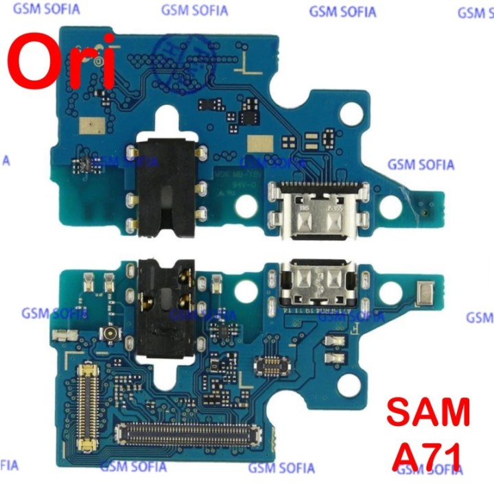 Placa Carga Tipo C / Jack Audio Ori Para Samsung Galaxy A71 / A715