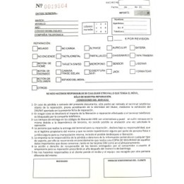 Libreta / Talonario Triple Copia 3 Hojas ( Original + Copia Rosa + Copia Amarillo ) Para Reparaciones de moviles