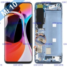 Pantalla Completa Con marco Ori para xiaomi Mi 10 / Mi 10 Pro（Version : C ) - Azul