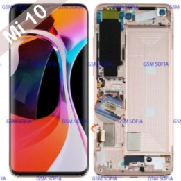 Pantalla Completa Con marco Ori para xiaomi Mi 10 / Mi 10 Pro（Version : C ) - Rosada