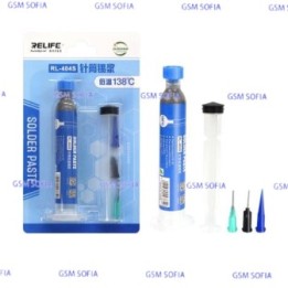 RELIFE RL-404S flujo de estaño líquido BGA, para reparación de PCB BGA temperatura Baja de 138 ℃