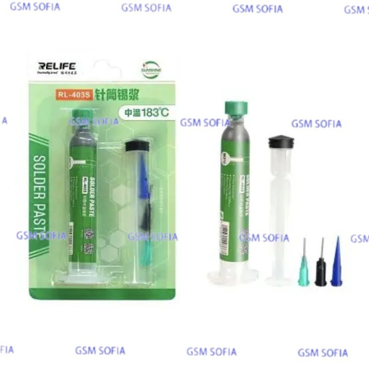 RELIFE RL-403S flujo de estaño líquido BGA, para reparación de PCB BGA temperatura media de 183 ℃