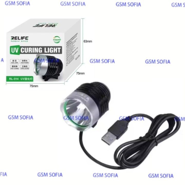 Relife Lampara UV USB Marca Modelo RL-014
