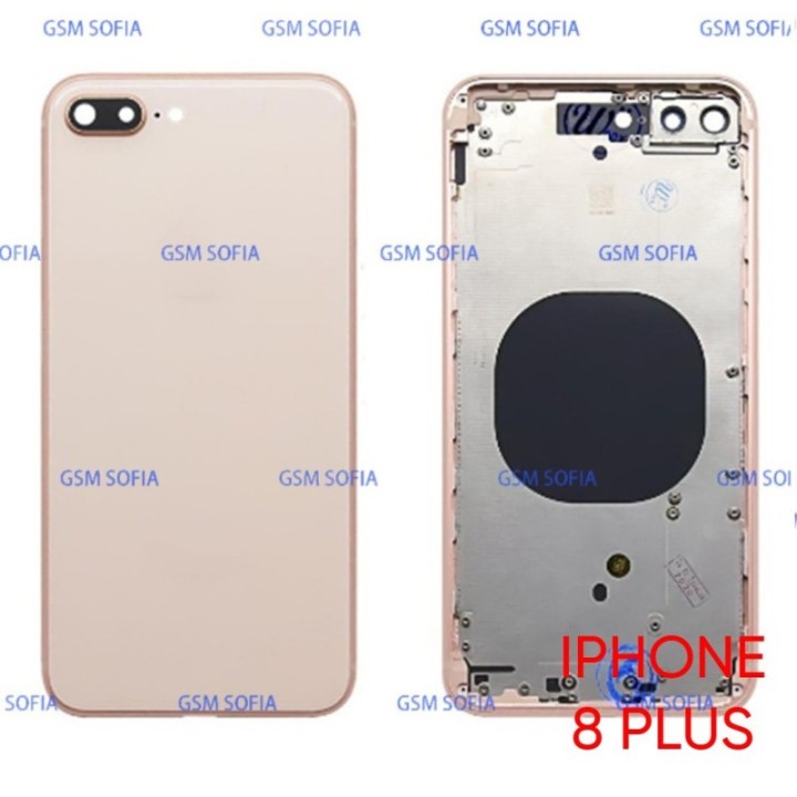 Chasis sin componentes / Flex Para IPhone 8 Plus / IPhone 8G Plus - Oro Rosada