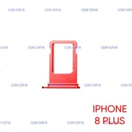 Bandeja SIM Para IPhone 8G Plus / IPhone 8G Plus - Rojo