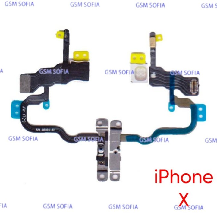 Power  on  off flex Luz de Flash Reemplazo para iPhone X