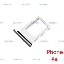 Bandeja Sim Para IPhone XS - Plata