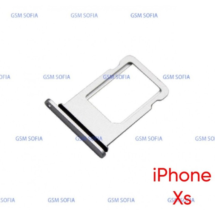 Bandeja Sim Para IPhone XS - Plata