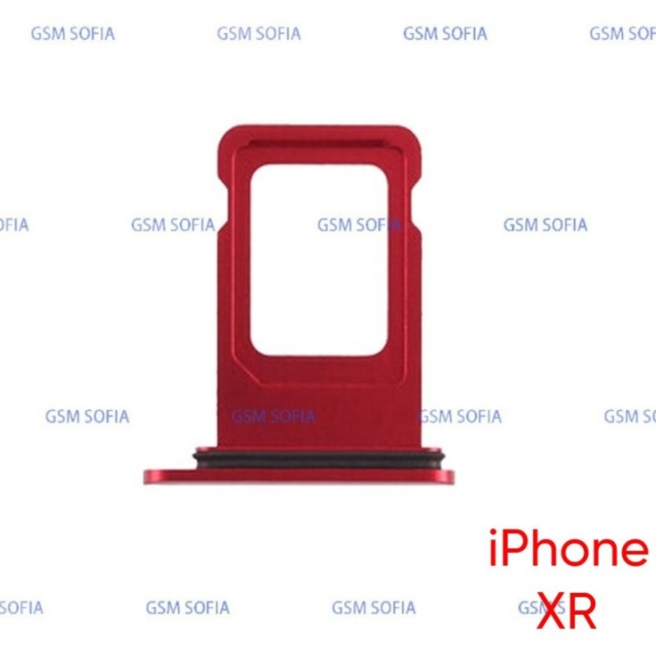 Bandeja sim para IPhone XR - Rojo