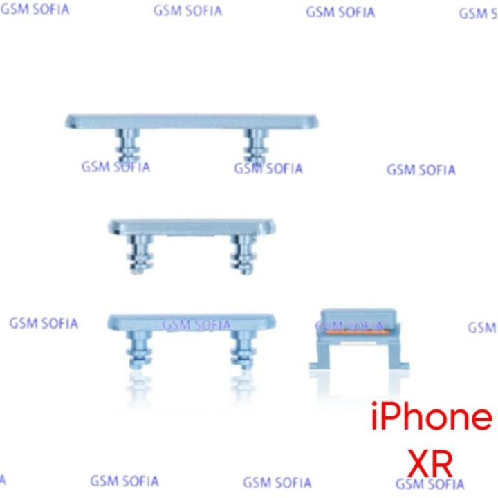 Juego de botones para IPhone XR - Azul