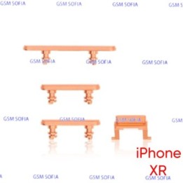 Juego de botones para IPhone XR - Coral