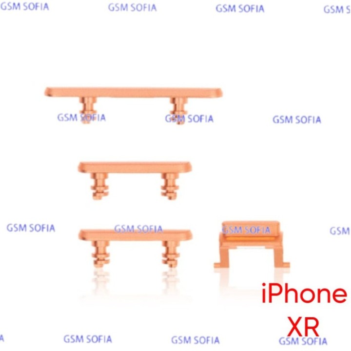 Juego de botones para IPhone XR - Coral