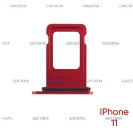 Bandeja SIM Para IPhone 11 - Rojo