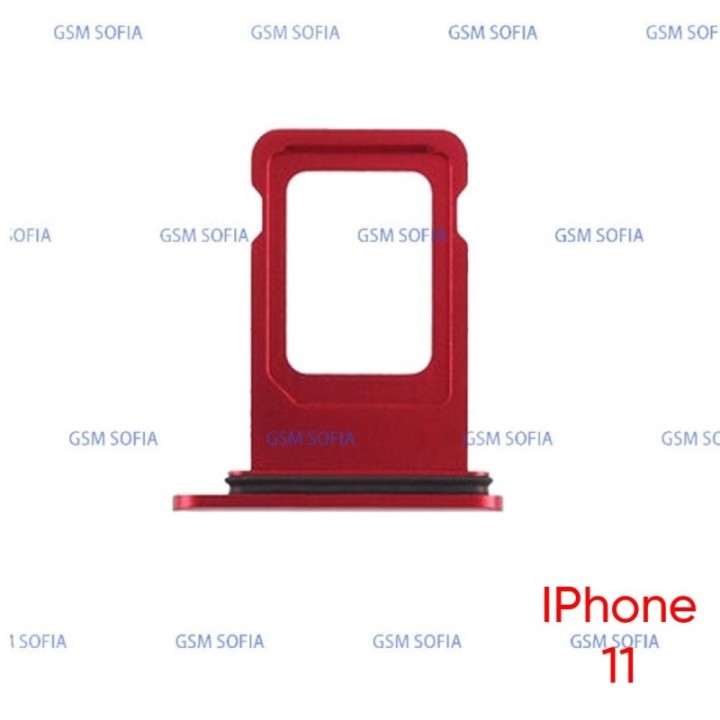 Bandeja SIM Para IPhone 11 - Rojo