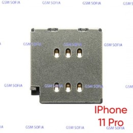 Conector con lector de tarjeta SIM para iPhone 11 Pro / 11 Pro Max