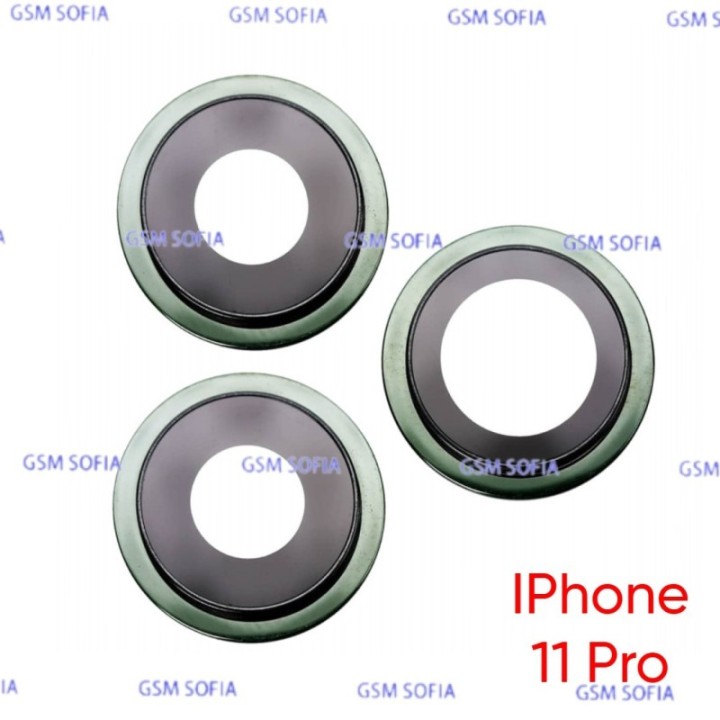 Embellecedor o marco de lente Para IPhone 11 PRO / 11 PRO MAX  - Verde