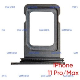 Bandeja SIM Para IPhone 11 Pro / IPhone 11 Pro Max - Negro