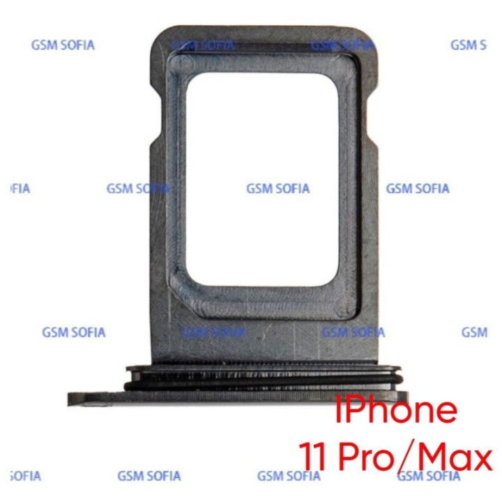 Bandeja SIM Para IPhone 11 Pro / IPhone 11 Pro Max - Negro