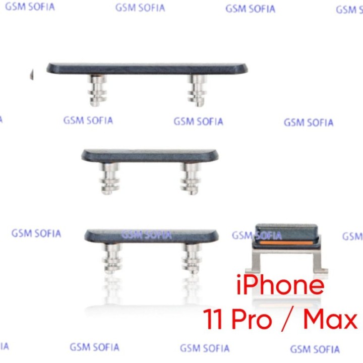 Juego de botones para IPhone 11 Pro / IPhone 11 Pro Max - Verde