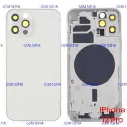 Chasis De Pantalla sin flex / Tapa Con Marco Para IPhone 12 Pro /12 Pro - Blanco