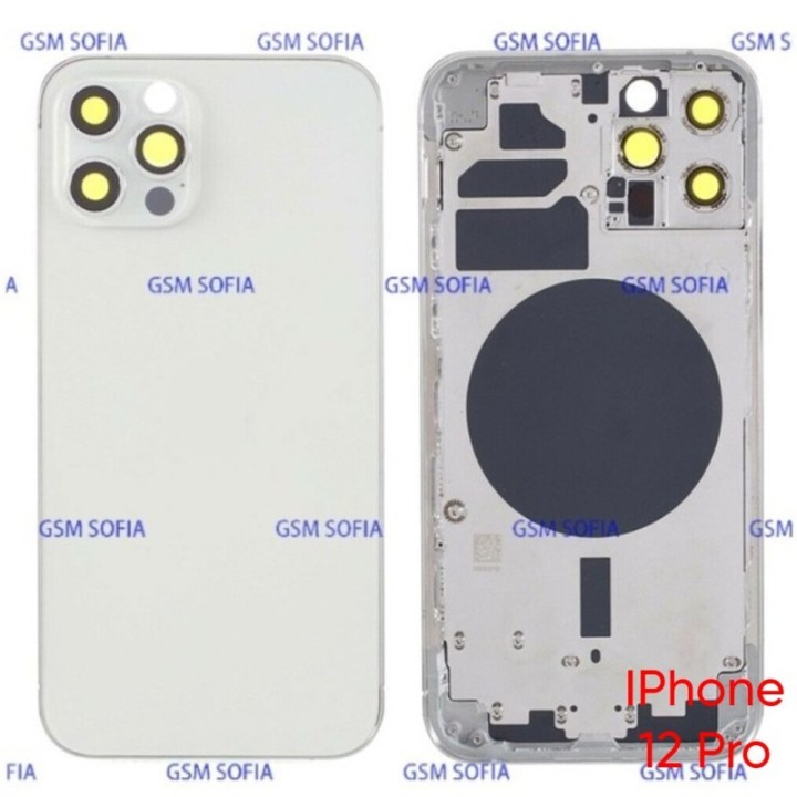 Chasis De Pantalla sin flex / Tapa Con Marco Para IPhone 12 Pro /12 Pro - Blanco